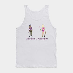 Climber vs #climber Tank Top